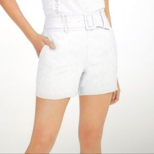NWT INC Bright White Brit Casual Shorts